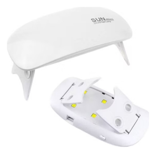 Secador De Uñas Lampara Uv Led Sun Mini Seca Esmalte Manos