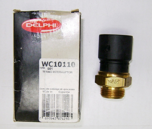 Termo Suiche Valvula Temperatura Astra 1.8 16v  3 Pin Delphi