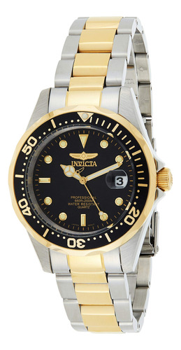 Reloj Pro Diver Bicolor, Fiable, Resistente Al Agua