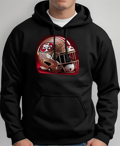 Hoodie Sudadera Unisex Deportiva 49ers San Francisco Nfl