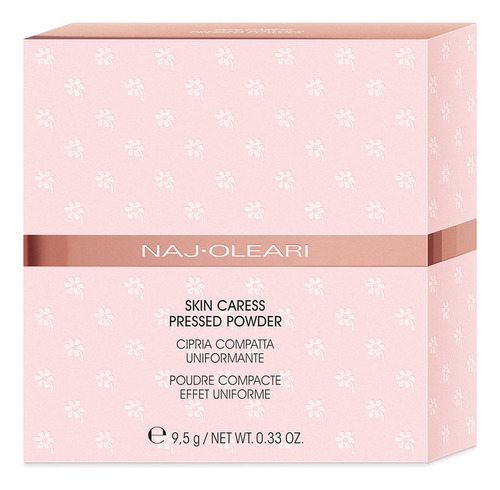 Polvo Naj Oleari Skin Caress Pressed Powder 03 Sienna