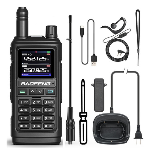 Radio Bidireccional Walkie Baofeng Uv-17 Pro Gps Tipo C Ham