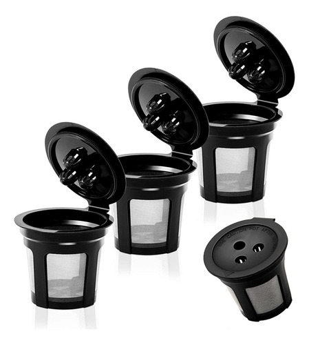 Paquete De 4 Cápsulas Reutilizables K Cup Para Cafetera Ninj