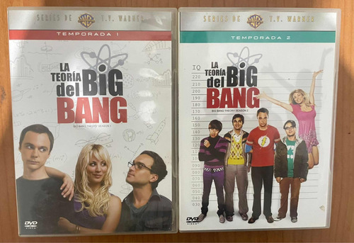 Big Bang Theory Temporada 1 Y 2 Dvd
