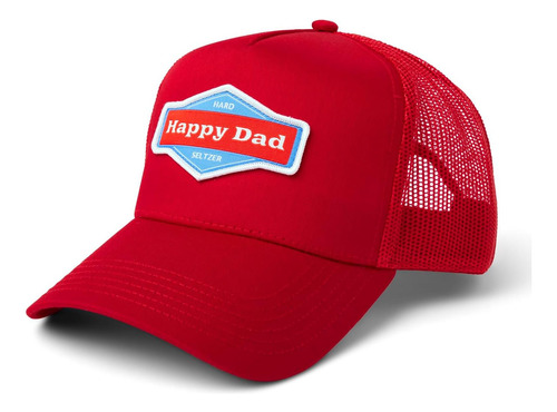 Gorra De Camionero Para Papá, Rojo, Sombreros De Moda Para A