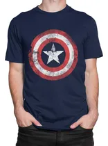 Comprar Capitán América Hombres Vengadores Capitán América Playera 