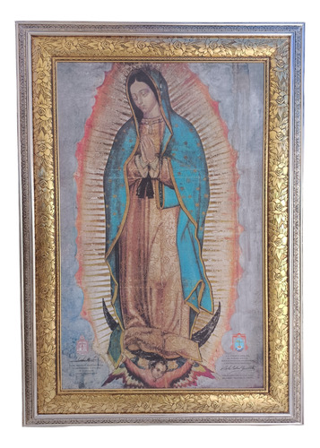 Cuadro Virgen De Guadalupe ( Lienzo )  ( 2 M X 1.40 ) 