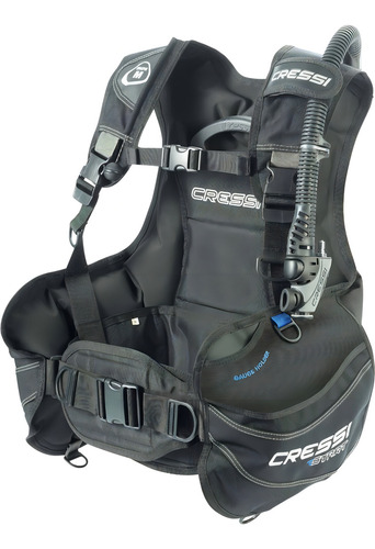 Chaleco Bcd Cressi Start Negro Para Buceo Talla S