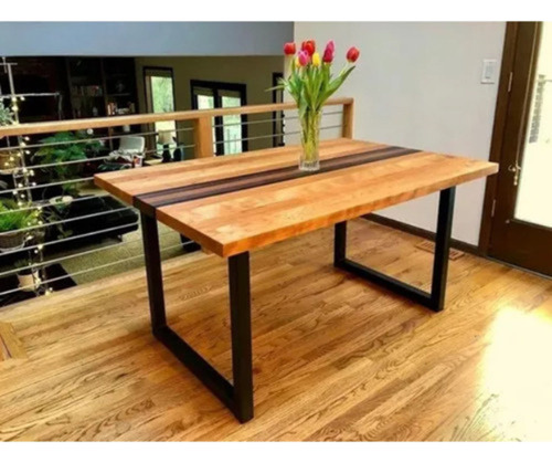 Pé De Mesa Estilo Industrial Reforçada 75x50