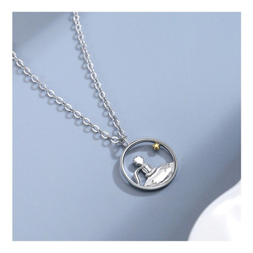 Imagen 3 de 6 de Collar Para Parejas Del Principito Para Día Del Amor Amistad