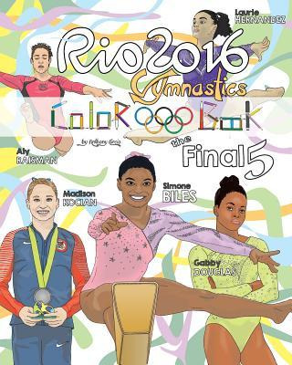 Libro Rio 2016 Gymnastics  Final Five  Coloring Book For ...