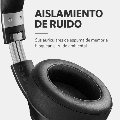 Audífonos inalámbricos Soundcore Vortex negro