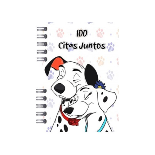 Agenda Libro 100 Citas Pongo-perdita + Lápiz De Regalo