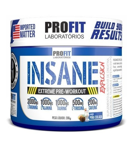 Insane Explosión - Pre Entreno - Profit Pre Workout