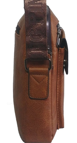 Imagen 4 de 6 de Morral Ejecutivo Oficina Porta Tablet Celular Cuero Pu