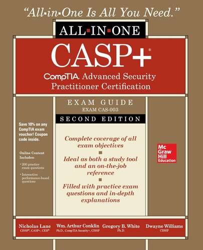 Libro: Casp+ Comptia Advanced Security Practitioner Certific
