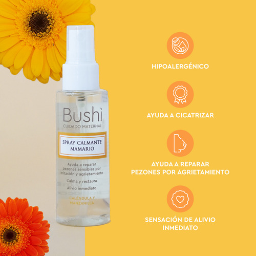 Spray Mamario Bushi Calmante X 60 Ml