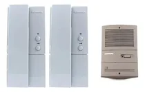 Comprar Kit Portero Eléctrico Commax 2 Teléfonos Frente Embutir Marrón