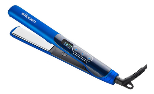 Imagen 3 de 9 de Plancha de cabello Siegen SG-4720 azul 110V/240V