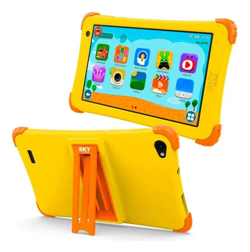 Tactil Mica  Tablet Sky Kids 1 De 7  Ya Instalada Tienda