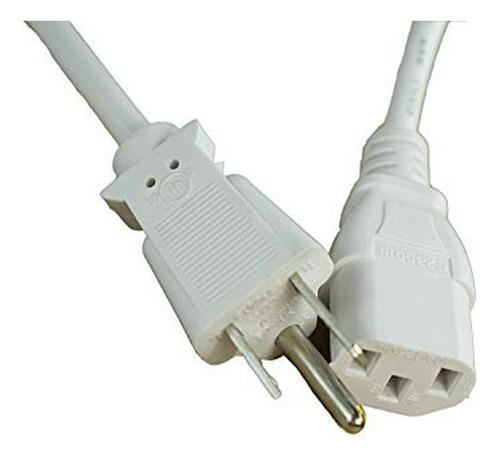 Cable De Corriente Blanco Compatible Con Escáner Canon Dr-30