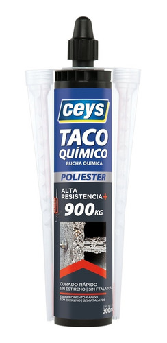 Taco Quimico Anclaje Alta Resistencia 900 Kg - Oyp