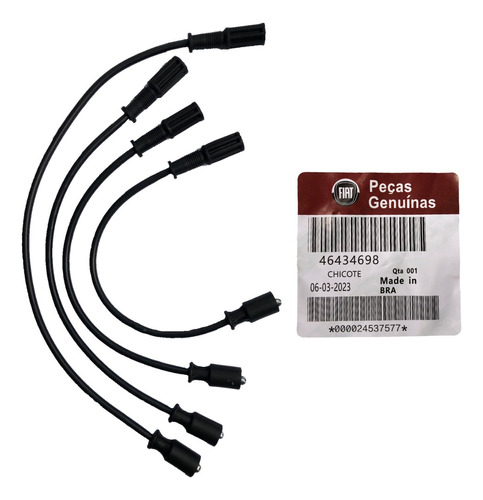 Cable De Bujias Siena/palio/fire/uno 1.3 Mpi 8v