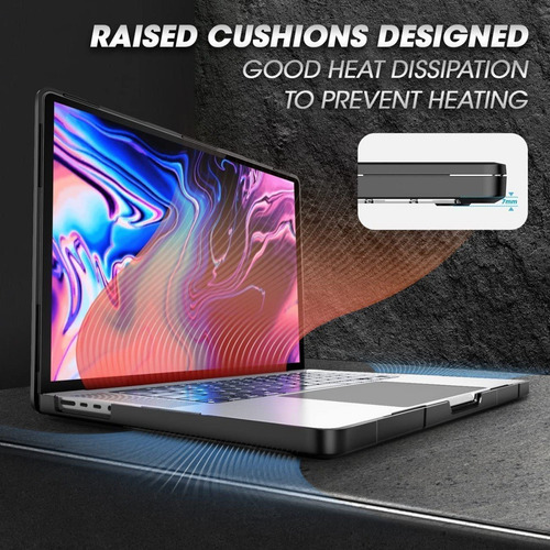 Case Supcase Para Macbook Pro 14 M4 A3185 A3401 A3112