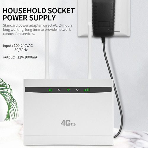 Enrutador Inalámbrico Eu 4g Lte 150mbps De Alta Potencia Cpe