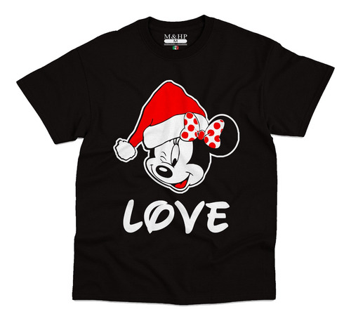 Playera Minnie Mouse Love M2 Caballero Dama Niño