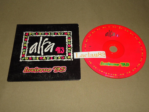 Alfa 91.3 Invierno 1995 Cd Single Promo Jackson Fey Carey