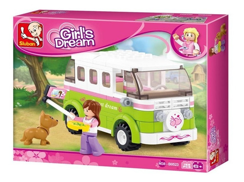 Van De Paseo Girls Dream Bloques Sluban Compatible Con Lego