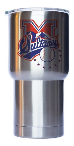 Termo Sultanes Monterrey 1 De 591ml Acero Inox