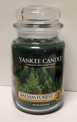 Balsam Forest Vela  Yankee Candle