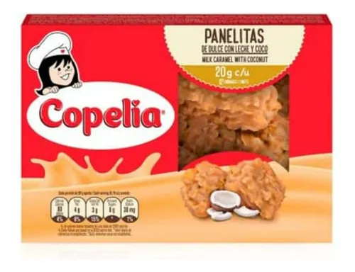Pack X2 Panelitas Copelia 8 4 Oz - Dulce De Coco Colombiano