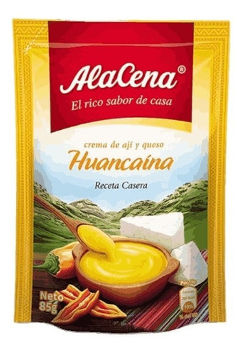 Crema Huancaína Alacena 85 G - ( Crema De Ají Y Queso)