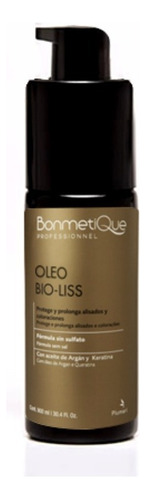 Óleo Bio-liss Bonmetique 30ml Efecto Alisado Sin Sulfatos
