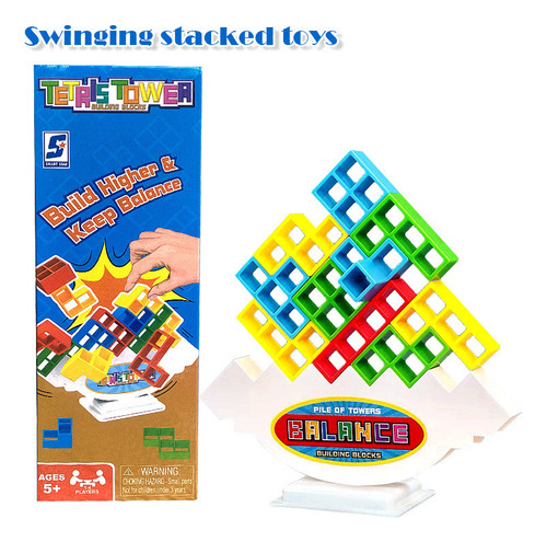 Bloques De Tetris Para Niños, 32 Piezas, Juego De Mesa