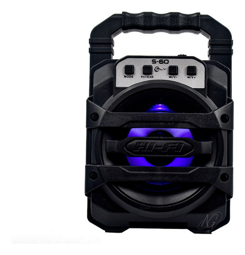 Parlante Cabina 3 Fly S-60 Bluetooth Usb Sd Speaker Fm Mini