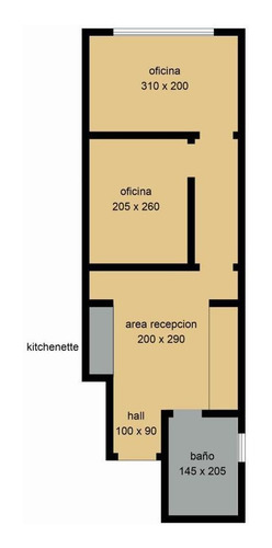 Imagen 14 de 14 de Oficina En Retiro De 30 M2 En Edificio De Categoria