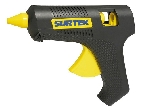 Pistola Para Barras De Silicon 1/2  80 W Surtek Color Negro