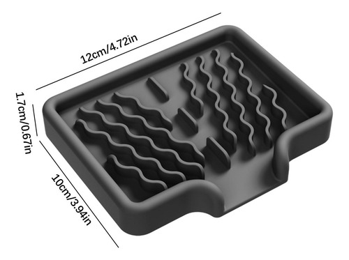 Drenador De Jabón Plato De Jabón De Silicona Plato Suave De