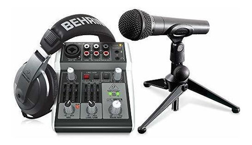 Grabador Multipista Analógico Behringer (podcastudio 2 Usb)