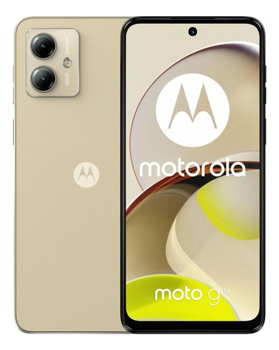 Celular Motorola Moto G14 Color Beige