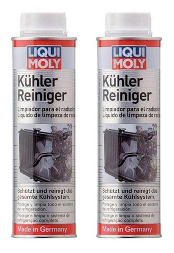 Radiator Cleaner Liqui Moly Limpiador Para Radiadores 2 Pzas