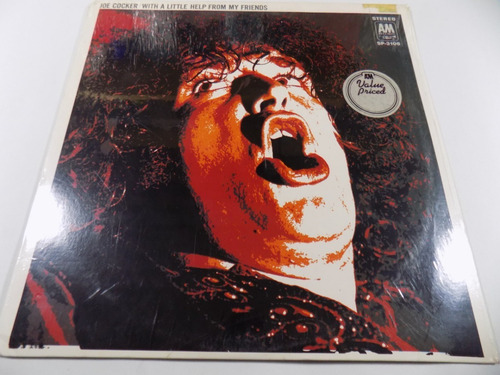 Joe Cocker With A Little Help From My Friends Vinilo Lp Usa (Usado)
