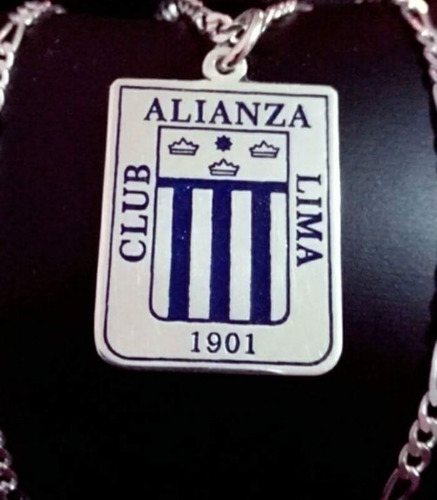 Collar Dije Cadena Alianza Lima En Plata 950