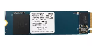 Disco Sólido Ssd Wd Sn530 256gb M.2 2280 Pcie Nvme Oem