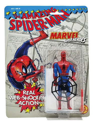 Toy Biz - 1991 - Spider-manreal Web-shooting Action