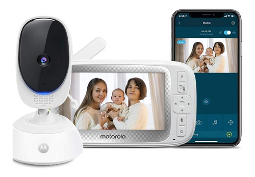 Monitor Bebés Motorola Connect40 5   Visualización Hd Wi-fi 